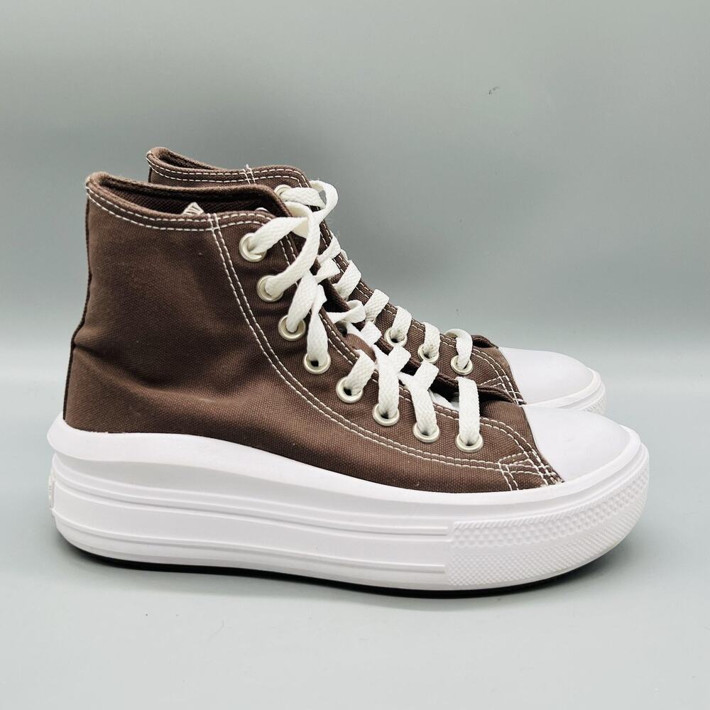 Converse Shoes Womens 6 Brown Chuck Taylor All Star 2 High Top Platform Sneakers